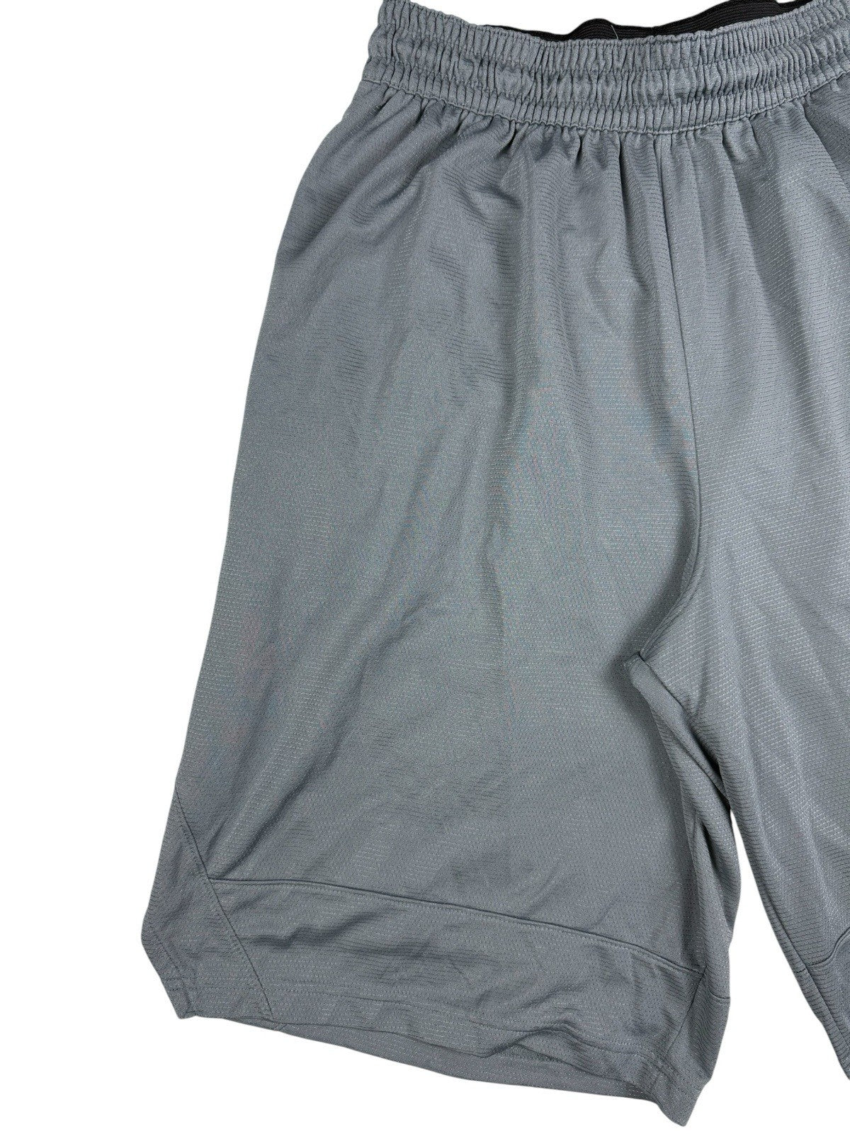Nike Grey Dri Fit Polyester Active Sport Basketball Shorts Large
