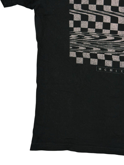 Vans Black Cotton Printed Top Small