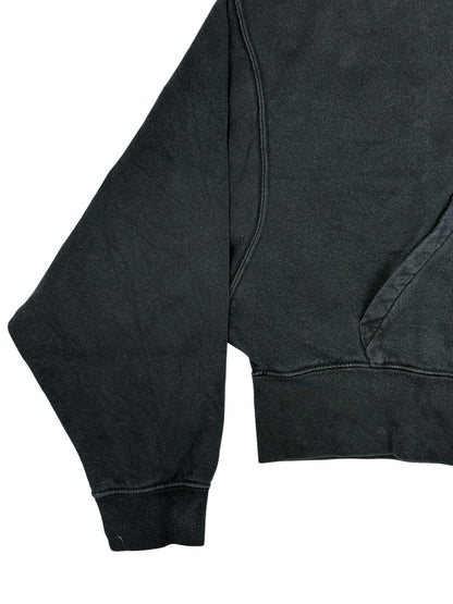 Nike Black Cropped Zip Hoodie Jacket XS