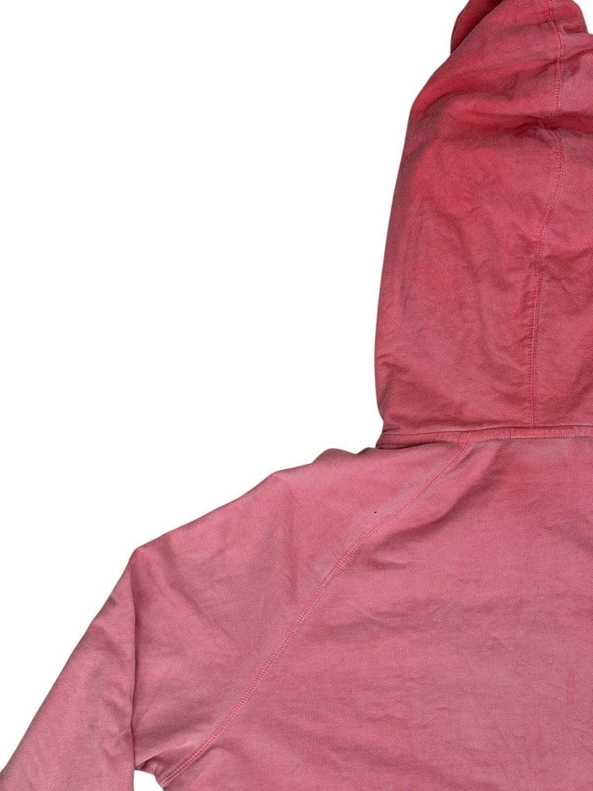Nike Pink Faded Zip Hoodie Small