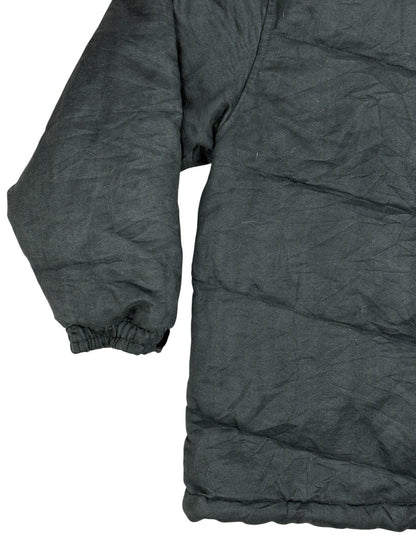 Nike Air Jordan Retro Grey Plaid Lined Puffer Jacket Small