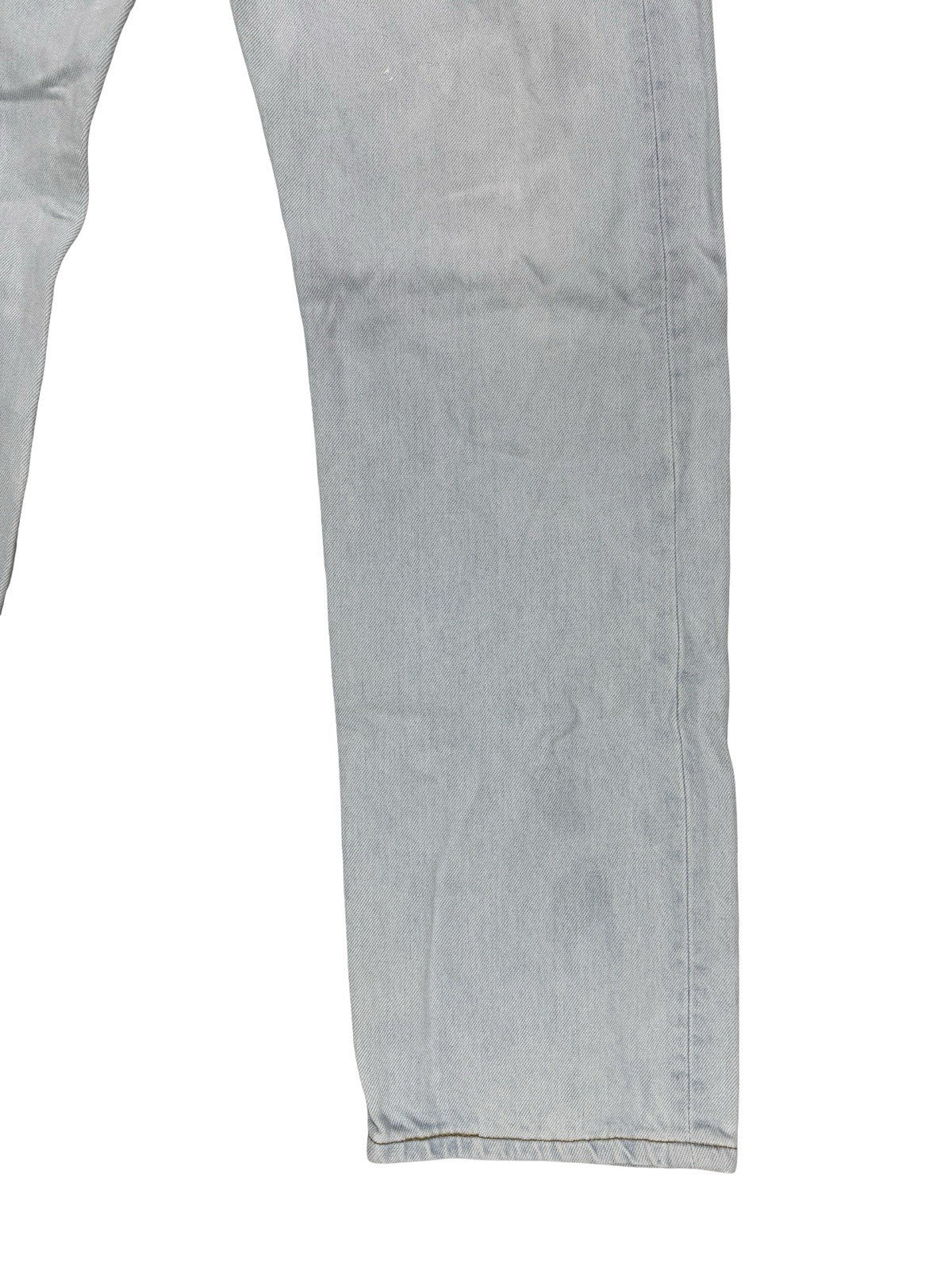 Levi's 501 Light Blue Vintage 00's Straight Leg Denim Jeans 33W 30L