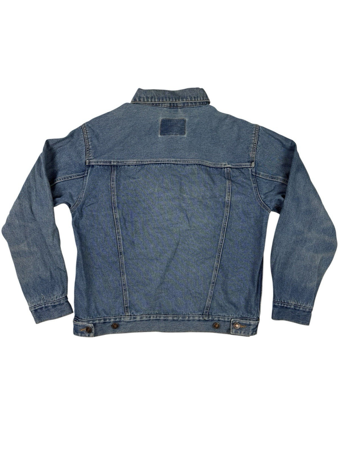 Route 66 Retro Blue Denim Jacket Medium