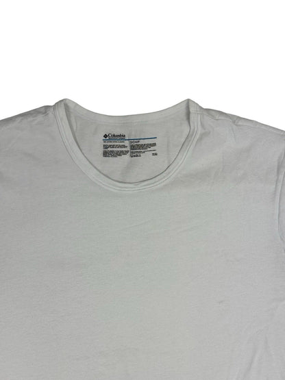 Columbia White Cotton Top Small