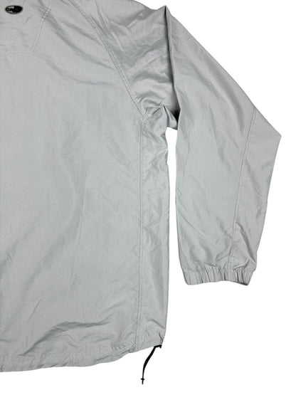 Adidas Vintage Grey ClimaShell 1/4 Zip Pullover Track Jacket Medium