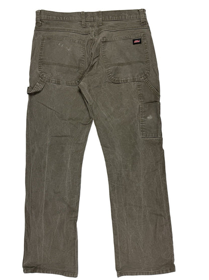 Dickies Green Carpenter Denim Jeans 34W 32L