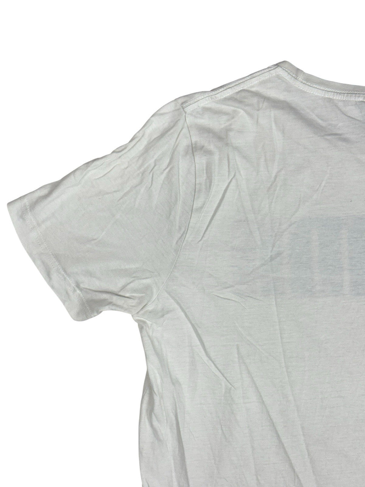 Puma Retro White Printed Top Medium