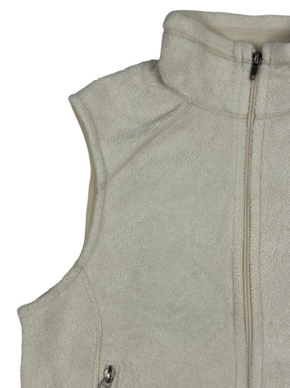 Patagonia Cream White Synchilla Gillet Bodywarmer Medium