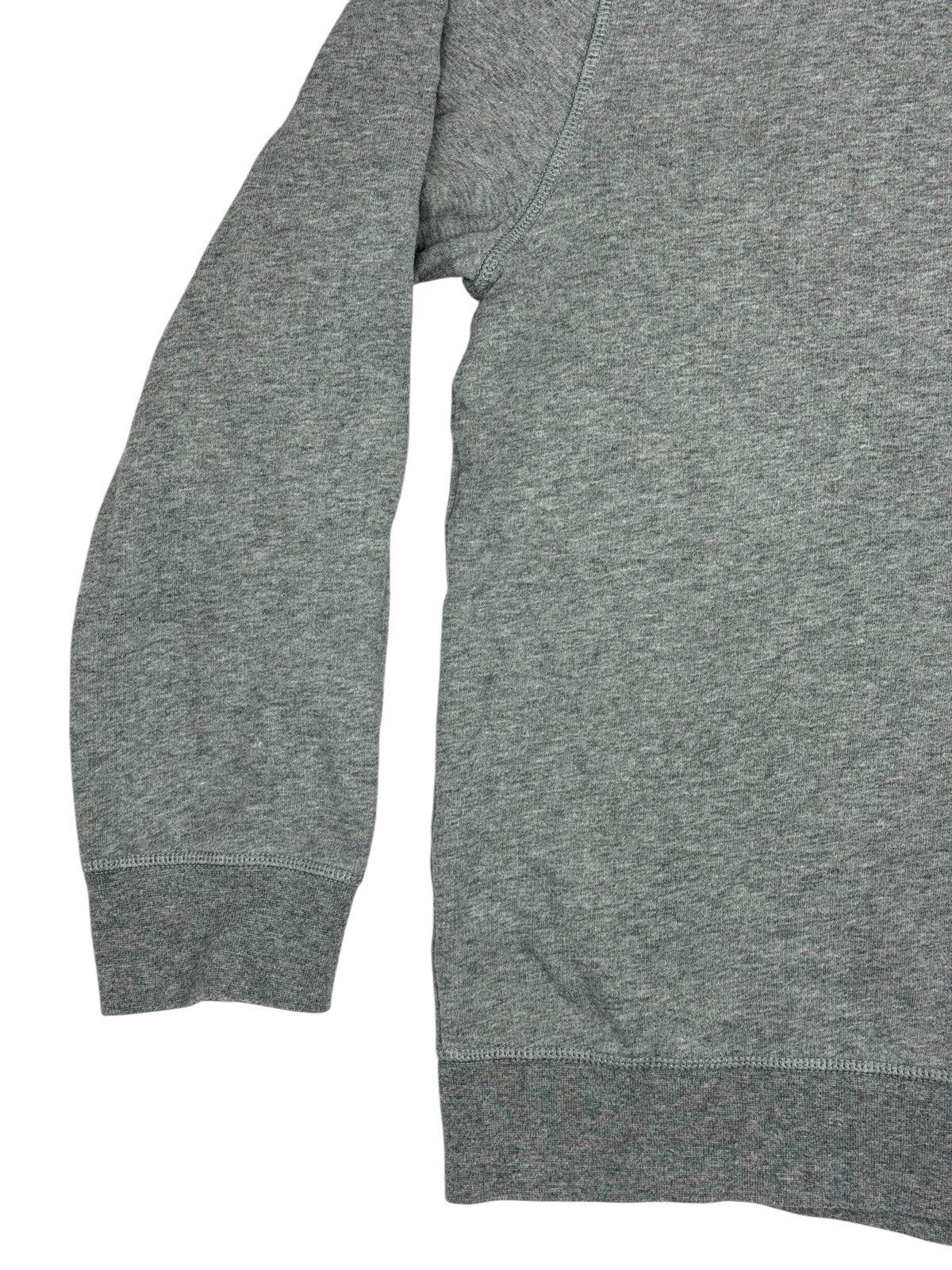Nautica Grey Zip Through Embroidered Hoodie Jacket Large