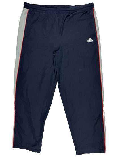 Adidas Vtg Y2K Blue Mesh Lined Track Pant Trousers 2XL (46/48W)