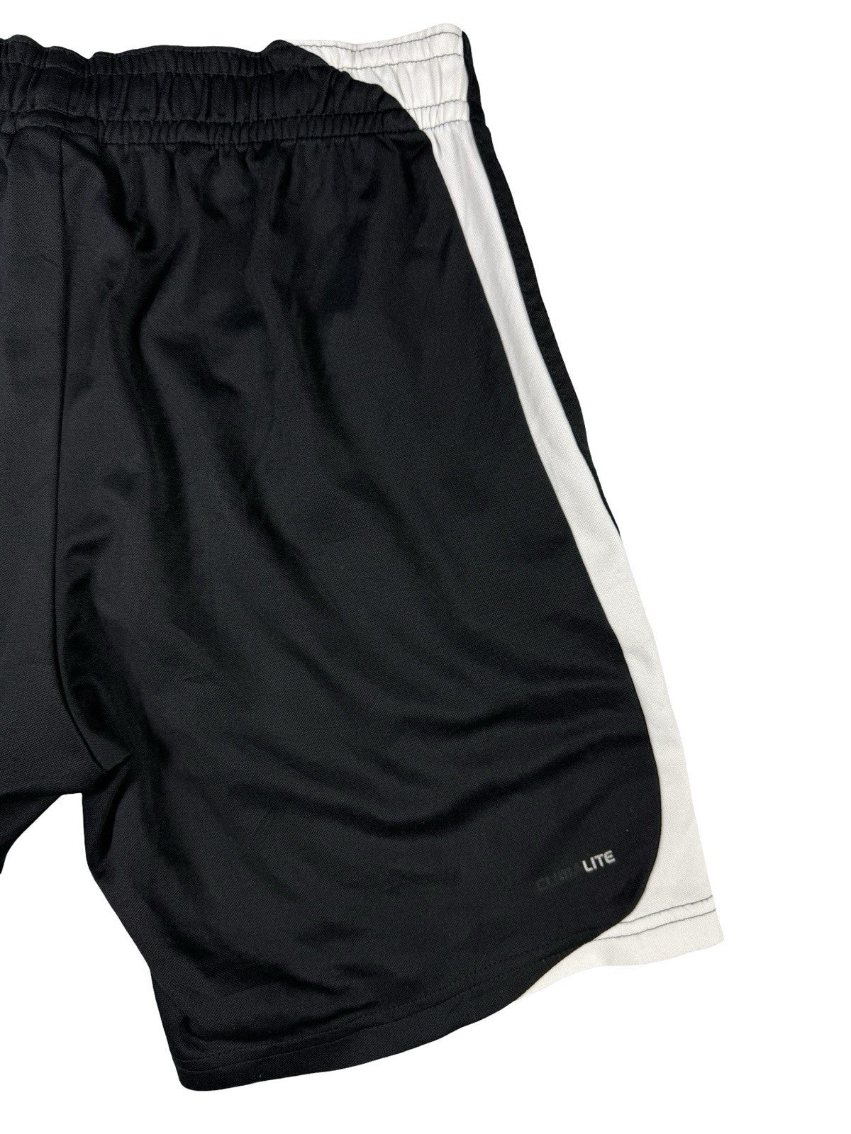 Adidas Retro Black Polyester Climalite Sport Active Shorts Medium