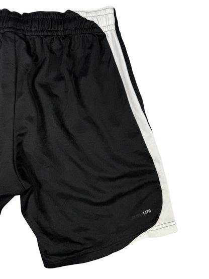 Adidas Retro Black Polyester Climalite Sport Active Shorts Medium