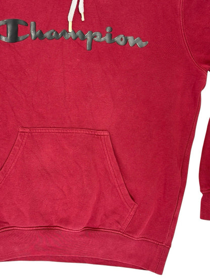 Champion Red Hoodie Small