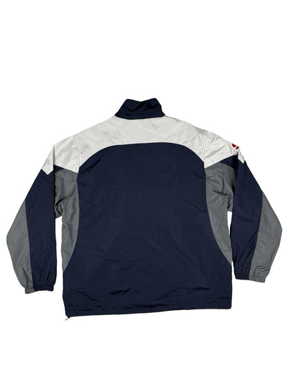Reebok NFL Team Apparel Tennessee Titans Blue Zip Windbreaker Track Jacket XL