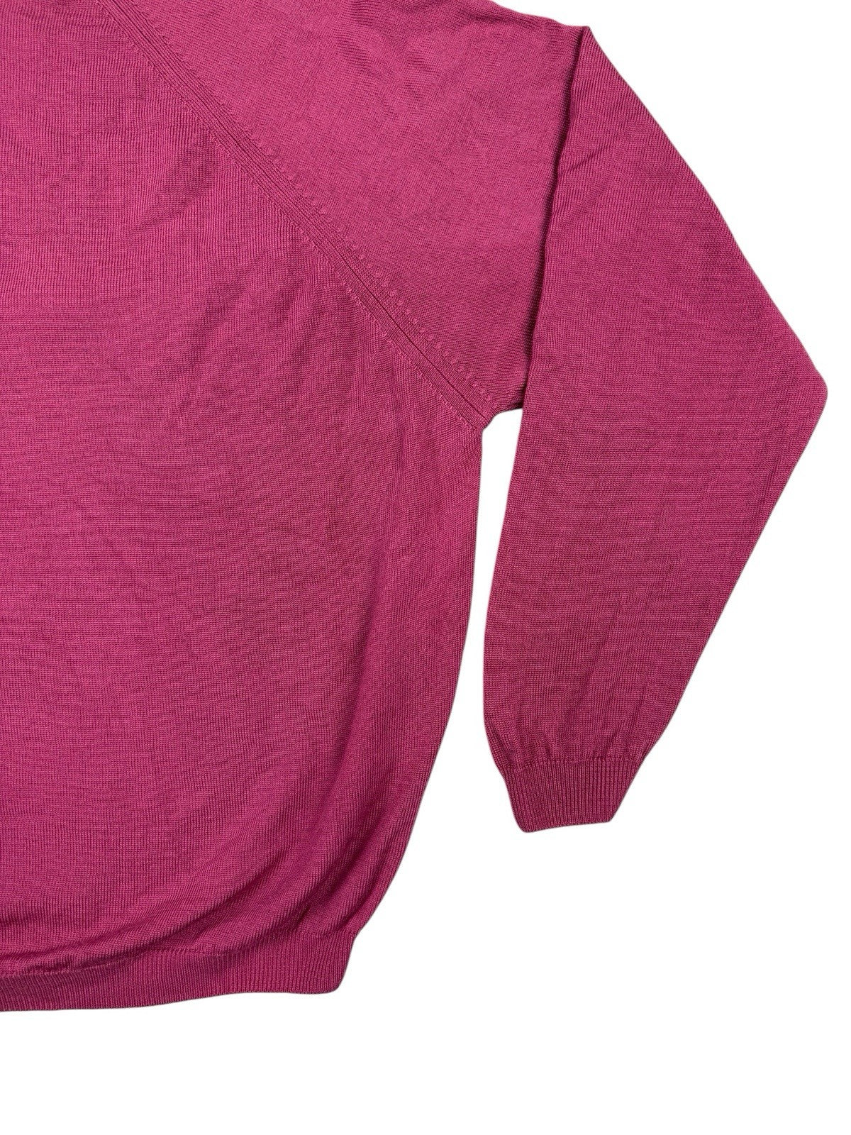 Edinburgh Woolen Mill Pink Wool Knit Jumper Women's XL 22-24