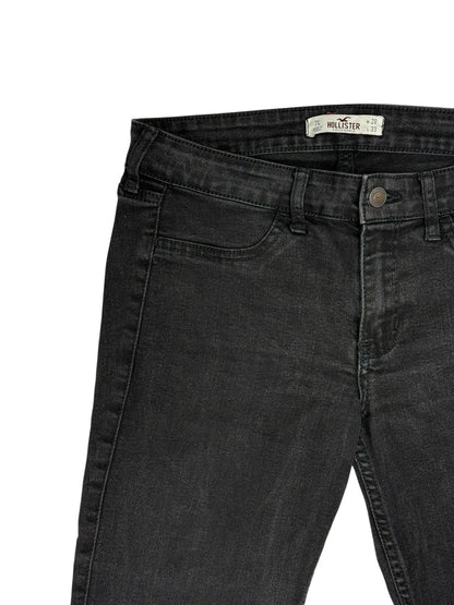 Hollister Black Denim Skinny Jeans 28W 33L