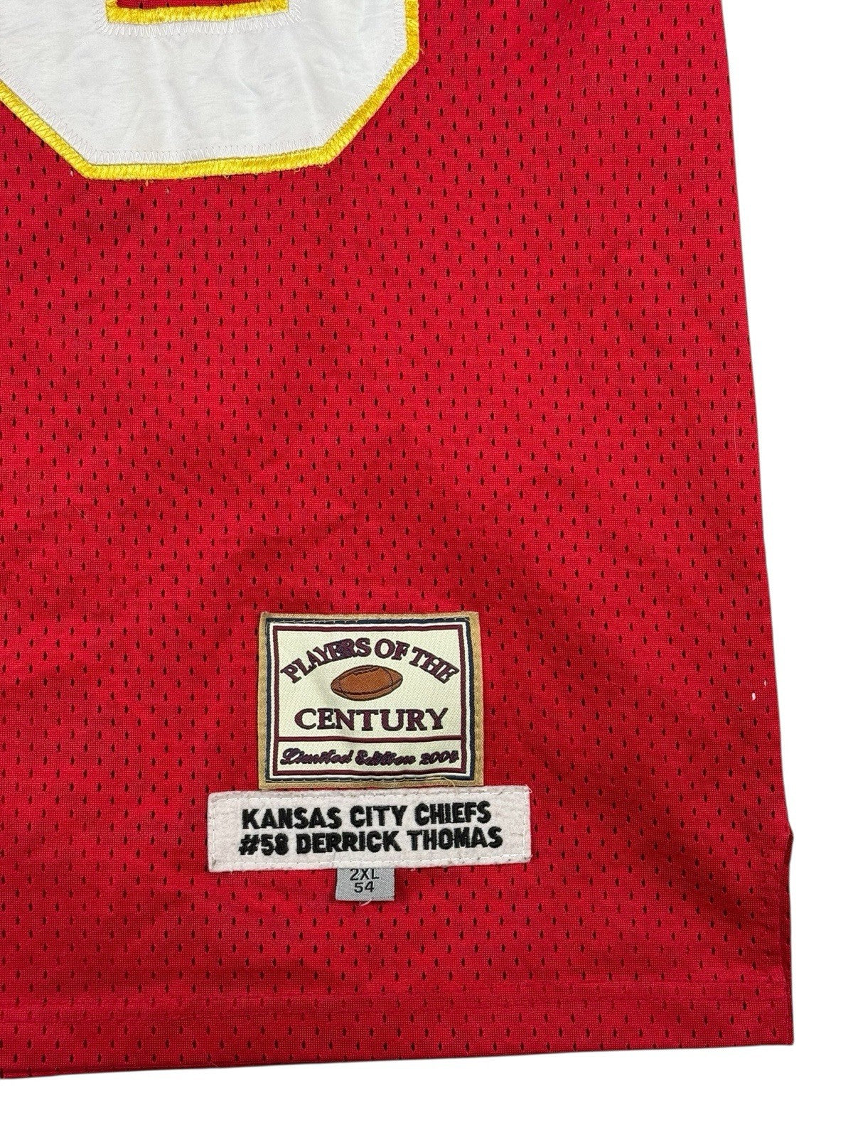 Players of the Century NFL Kansas City Chiefs D Thomas Jersey 2XL
