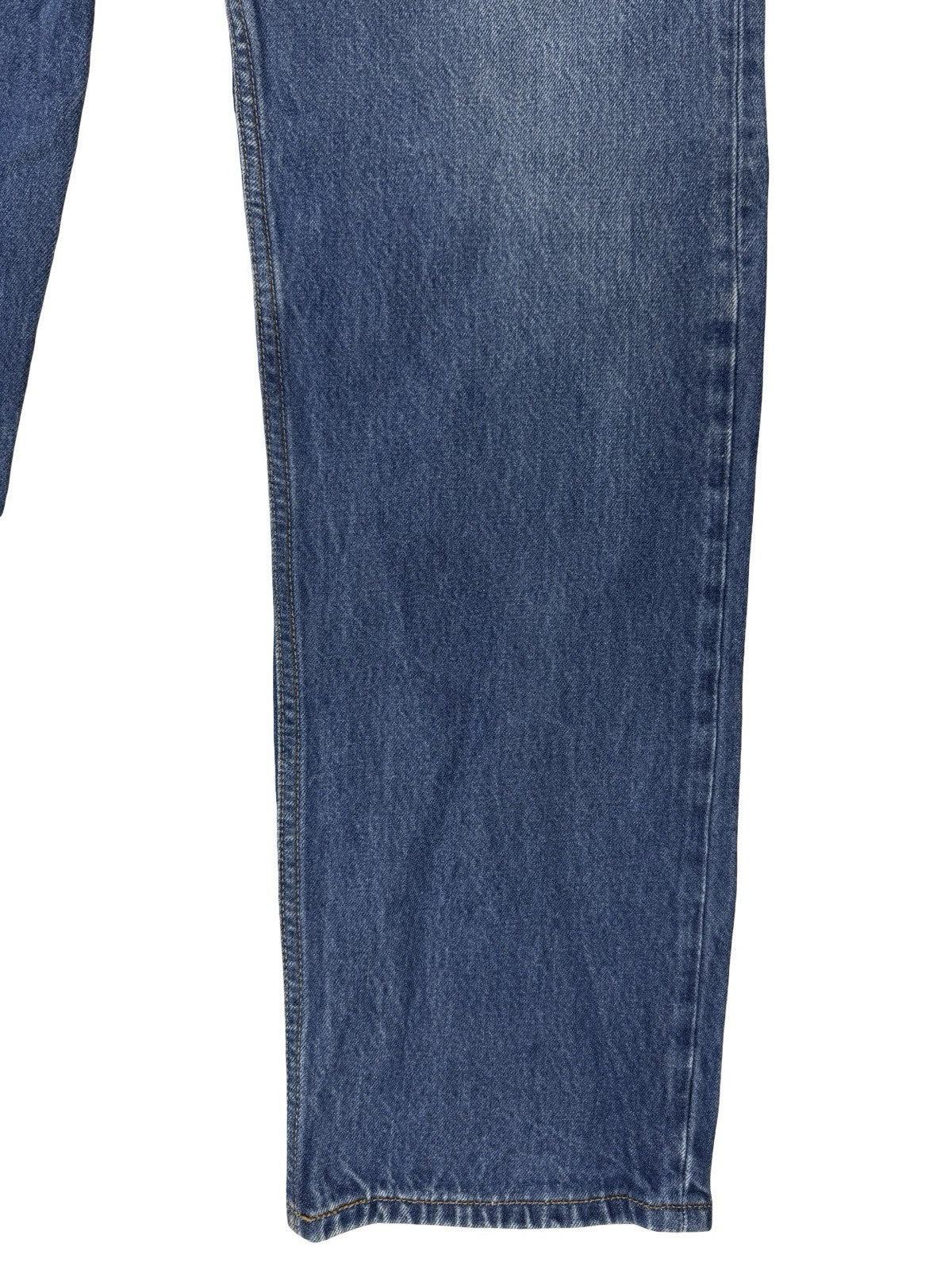 Levi's 501 Original Blue Straight Leg Button Fly Denim Jeans 38W 32L