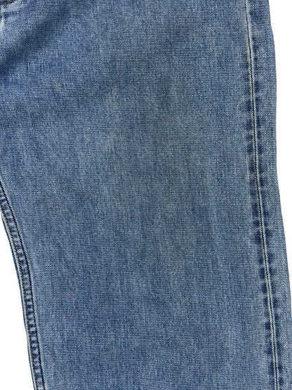 Levi's 501 Vintage Relaxed Fit Tapered Leg Blue Denim Jeans 34W 34L USA