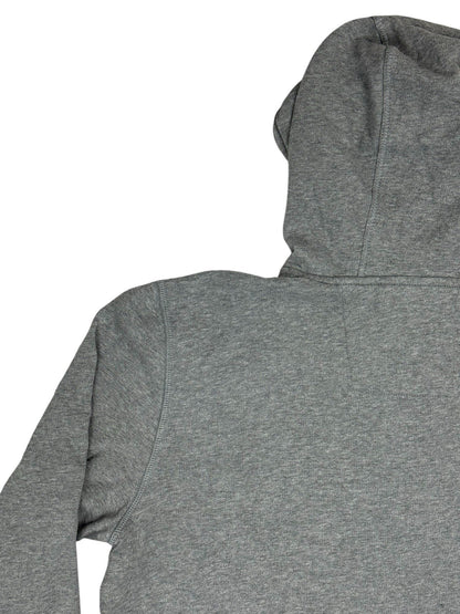 Nautica Grey Zip Through Embroidered Hoodie Jacket Large
