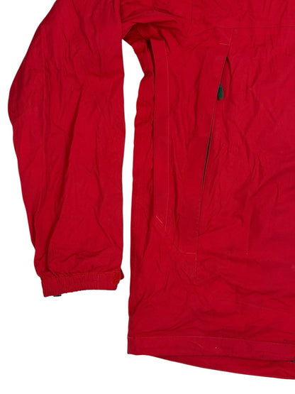 Columbia Red Omni-Tech Zip Rain Jacket Medium