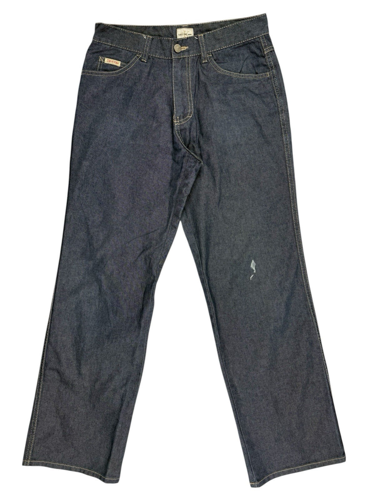 Calvin Klein Retro Blue Denim Jeans 28W 30L