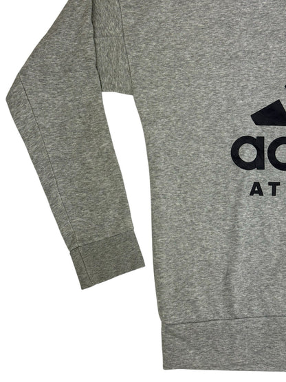 Adidas Grey Big Logo Jumper Medium