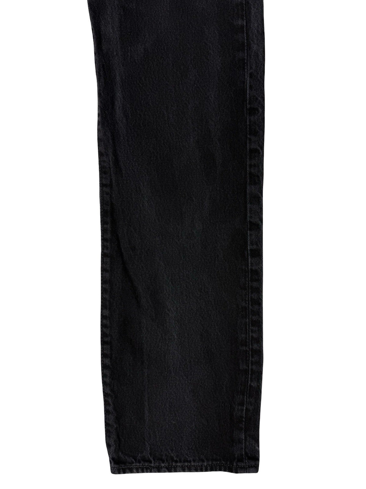 Levi's 501 Black Denim Straight Leg Jeans 34W 36L