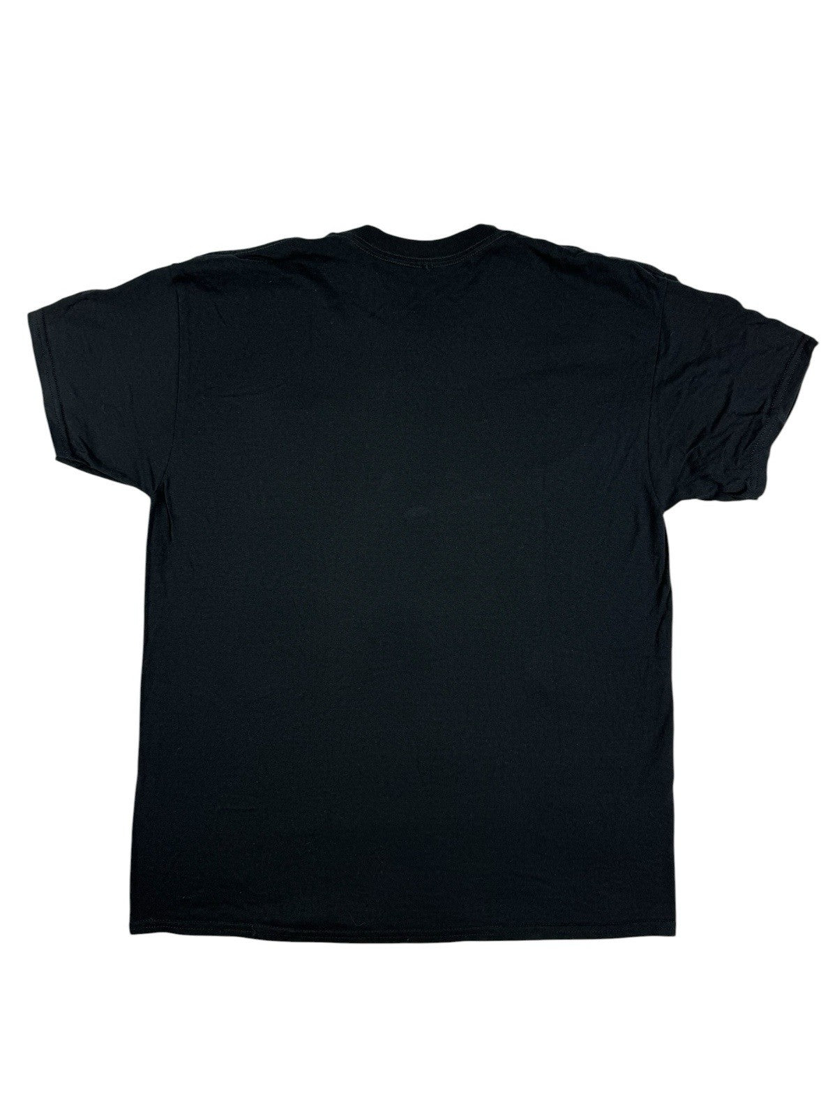 Nirvana Smiley Face Black Graphic Band Top Large