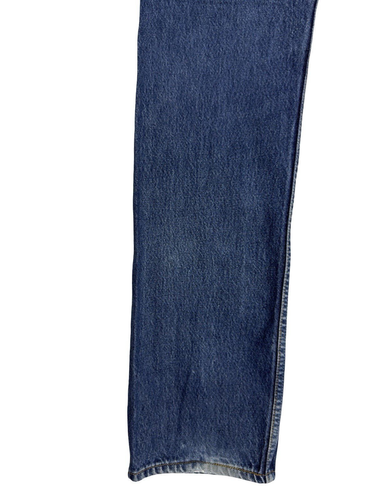 Levi's 501 Retro Blue Straight Leg Denim Jeans 32W 36L Made In USA