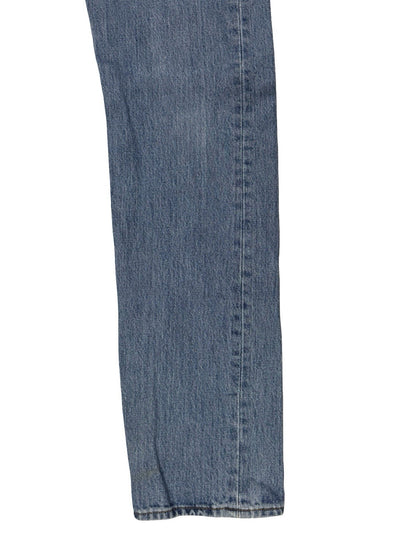 Levi's 501 Blue Straight Leg Denim Jeans 30W 34L
