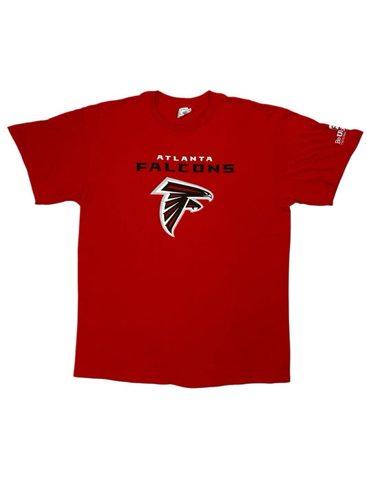 Atlanta Falcons Red Printed Cotton NFL Tailgate Top Large