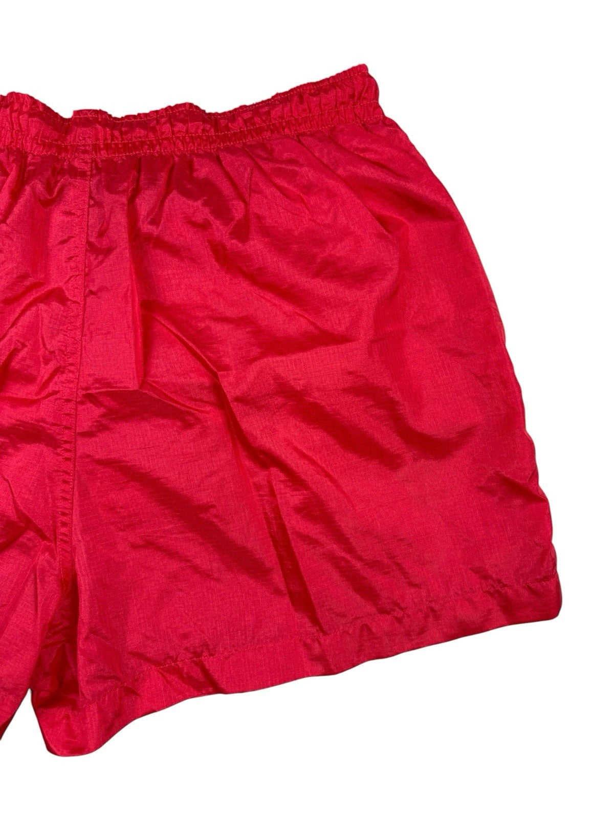 Wilson Vintage Red Nylon Swim Sport Shorts Large