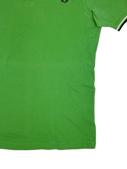 Fred Perry Green Slim Fit Polo Top Small