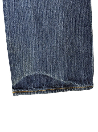 Levi's 501 Blue Denim Straight Leg Jeans Size 29W 30L