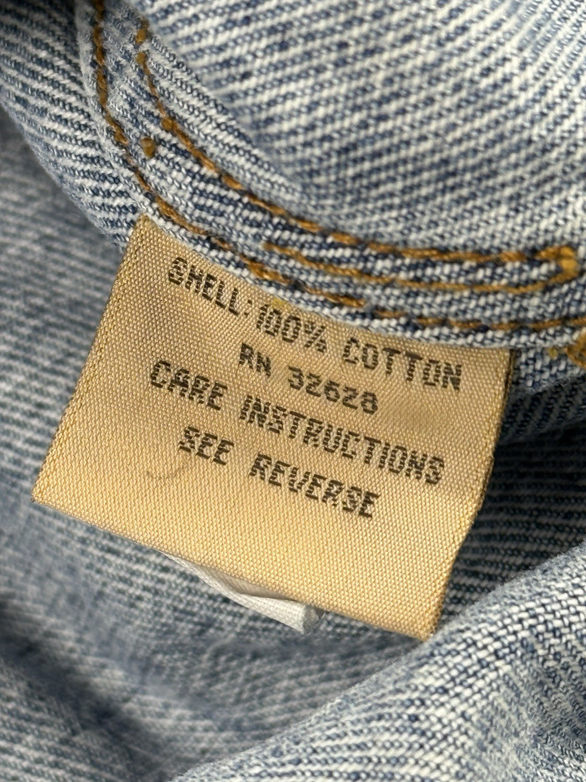 Swingster Casuals Retro Blue Denim Jacket XL