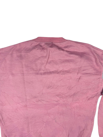 Vintage 80's 90's Neon Pink Golf Jumper Small/Medium