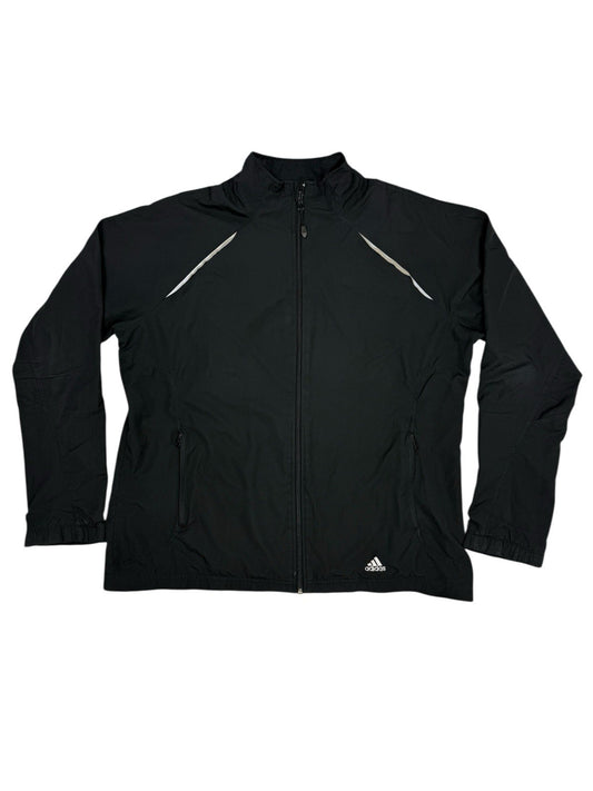 Adidas Black Retro Zip Track Jacket Size XL (22)