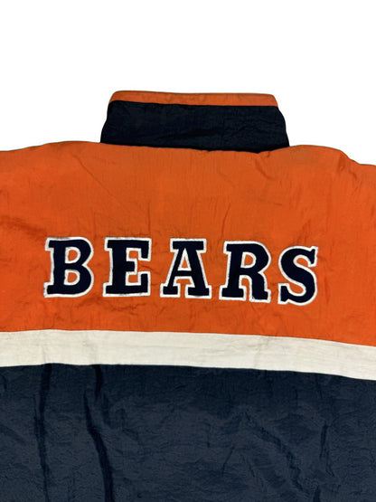 NFL Apex One Vintage Blue Chicago Bears Zip Track Jacket XL