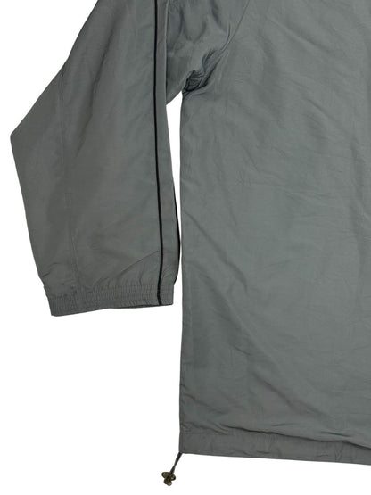 Reebok Grey Retro Lined Zip Track Jacket 2XL
