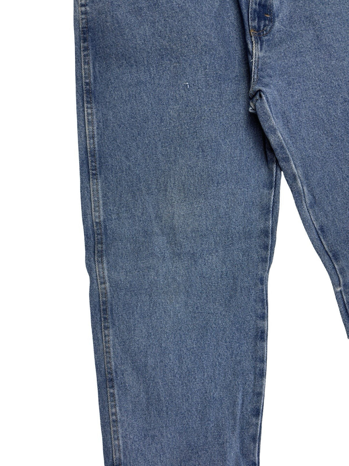 Rustler Wrangler Blue Denim Straight Leg Jeans 34W 32L