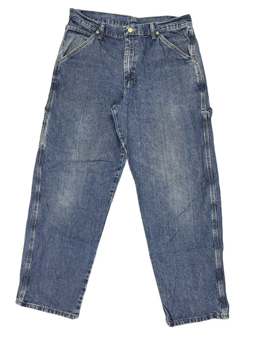 Wrangler Blue Denim Carpenter Work Jeans 32W 30L