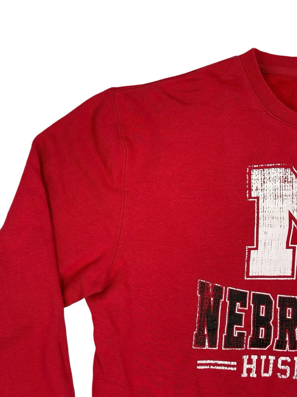 Nebraska Huskers Red Retro American College Football Jumper Medium