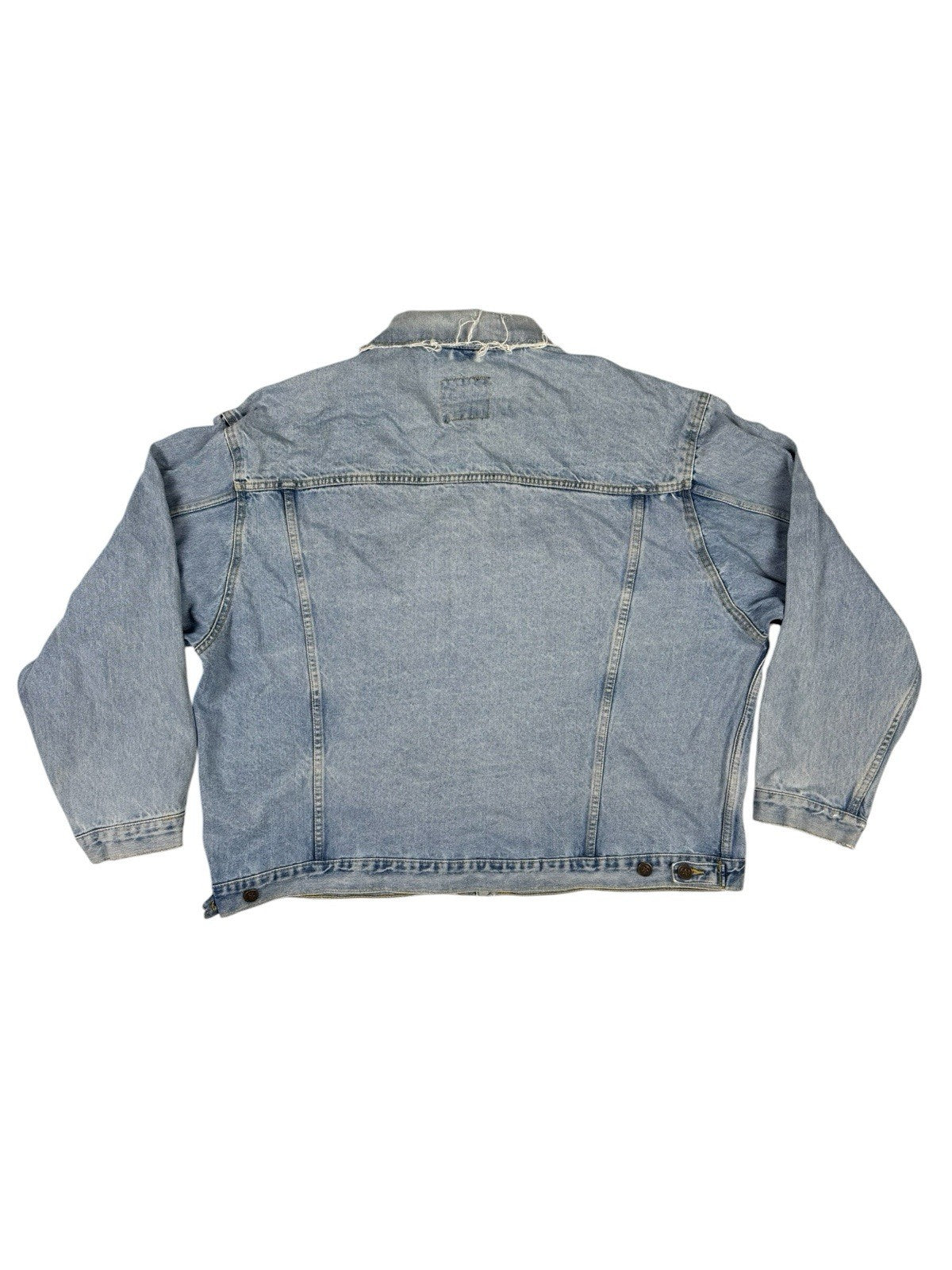 Faded Glory Retro Blue Denim Jacket 2XL