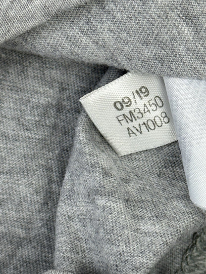 Adidas Grey 3S Tape Top Large