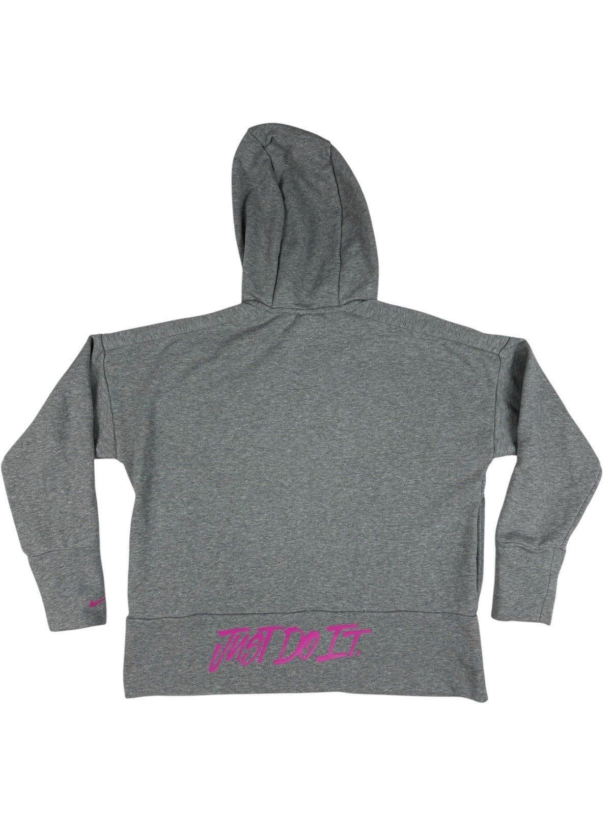 Nike Grey Just Do It Zip Hoodie Jacket Small