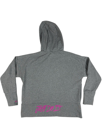 Nike Grey Just Do It Zip Hoodie Jacket Small