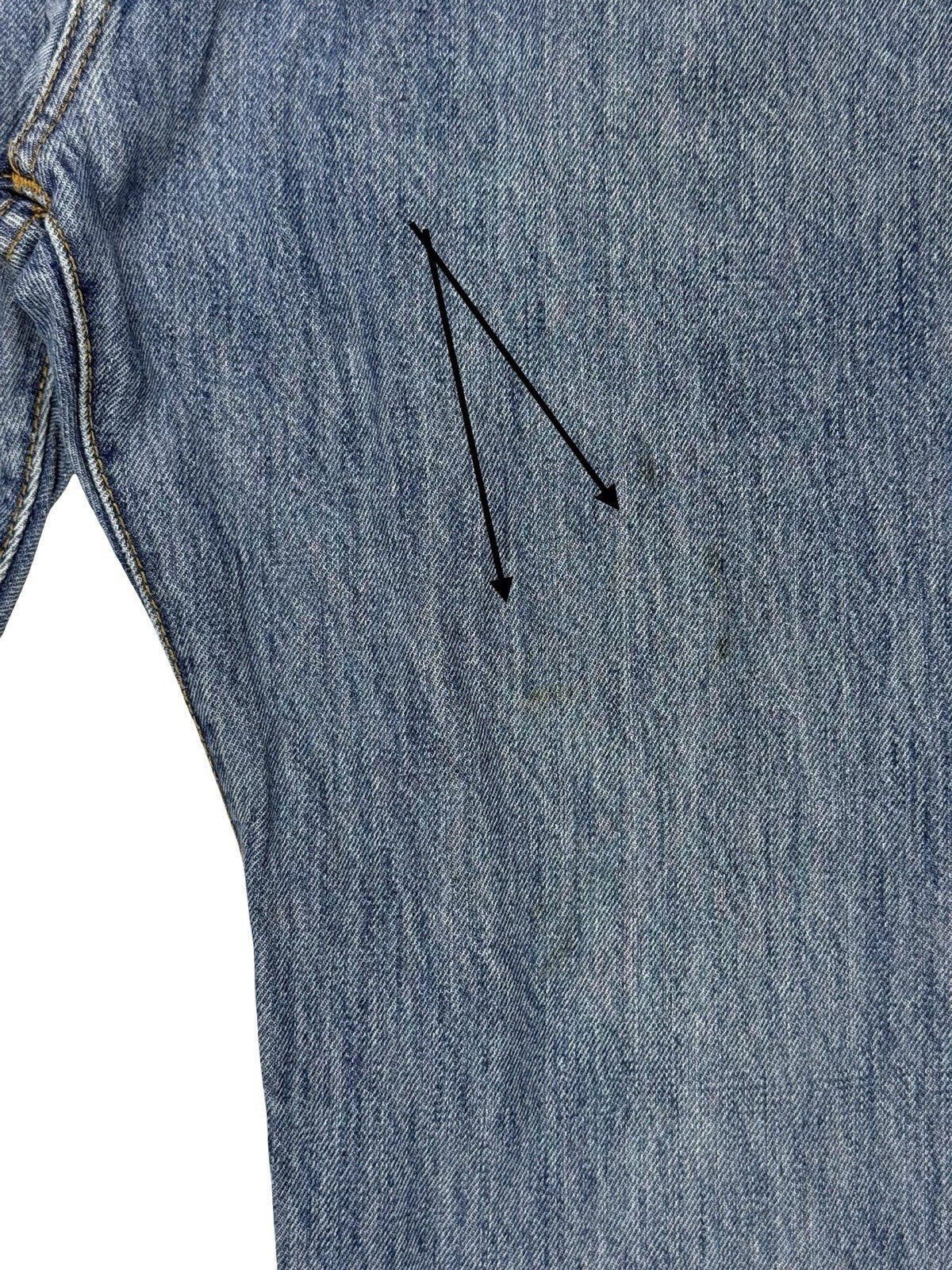 Levi's 501 Blue  Straight Leg Denim Jeans 34W 30L