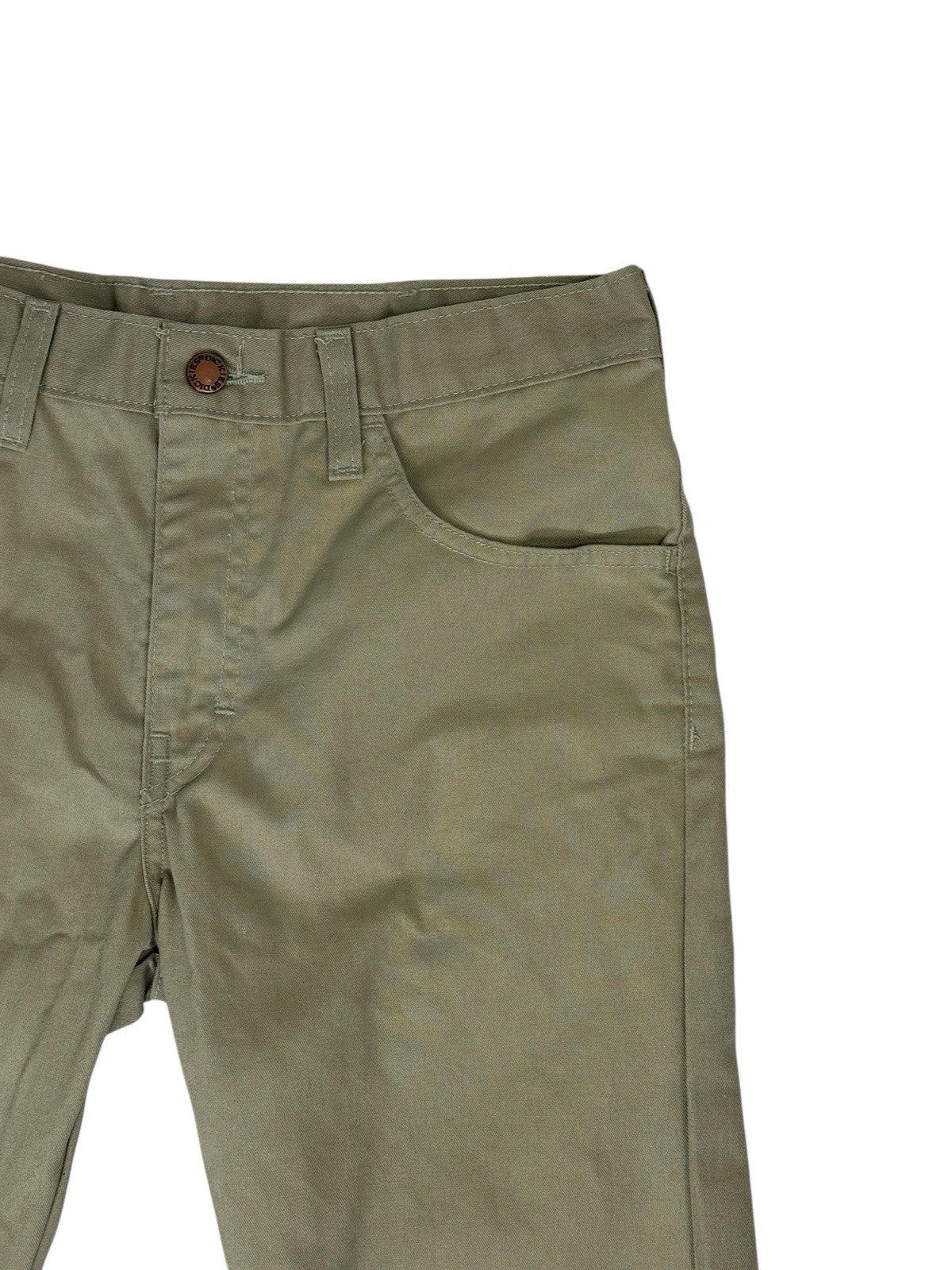 Dickies Beige Slim Fit Chino Trousers 30W 34L