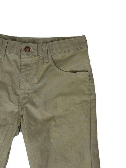 Dickies Beige Slim Fit Chino Trousers 30W 34L